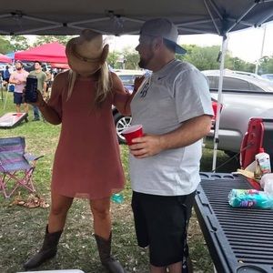 Off the shoulder dress